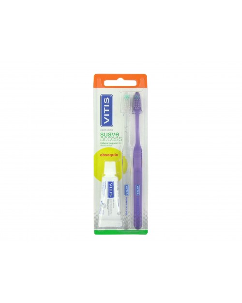 CEPILLO DENTAL ADULTO VITIS SUAVE DUPLO