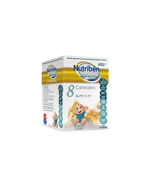 Nutriben innova 8 cereales  600 g sin aceite de palma