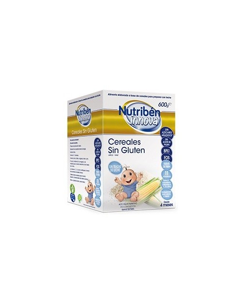 Nutriben innova cereales sin gluten  600 g sin aceite de palma