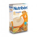 nutribén 8 cereales, miel y galletas maría 300g