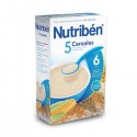 nutriben 5 cereales 600 gr.