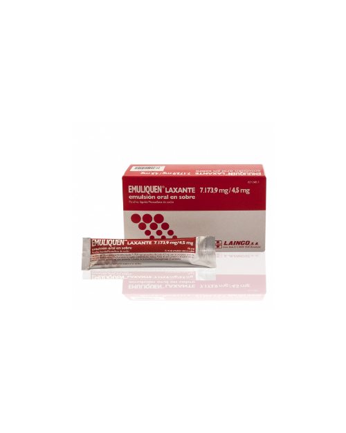 EMULIQUEN LAXANTE 7.173,9 mg/4,5 mg EMULSION ORAL EN SOBRES