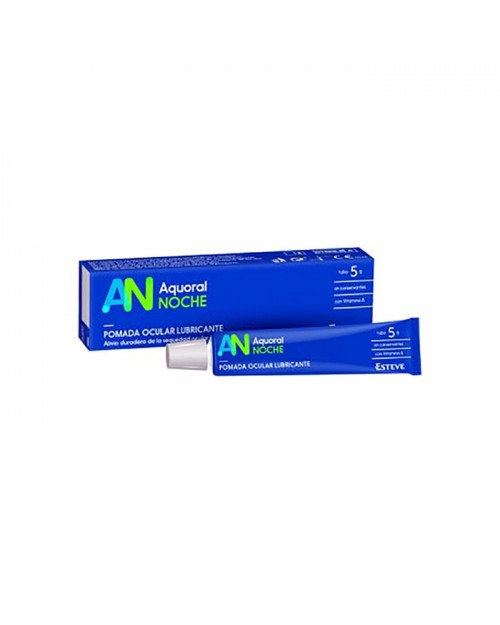 Aquoral noche pomada ocular lubricante 5g