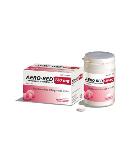 AERO-RED 120 mg COMPRIMIDOS MASTICABLES