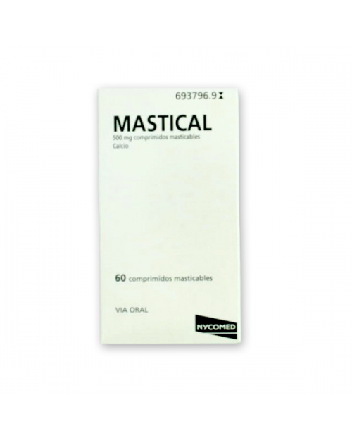 MASTICAL 500 mg COMPRIMIDOS MASTICABLES