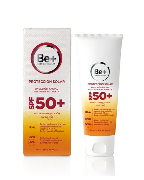 BE+ FOTOPROTECTOR SPF 50+ EMULSION FACIAL PIEL N 