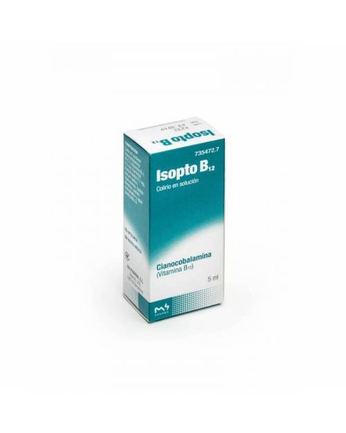 ISOPTO B12 0,5 MG/ML COLIRIO EN SOLUCION