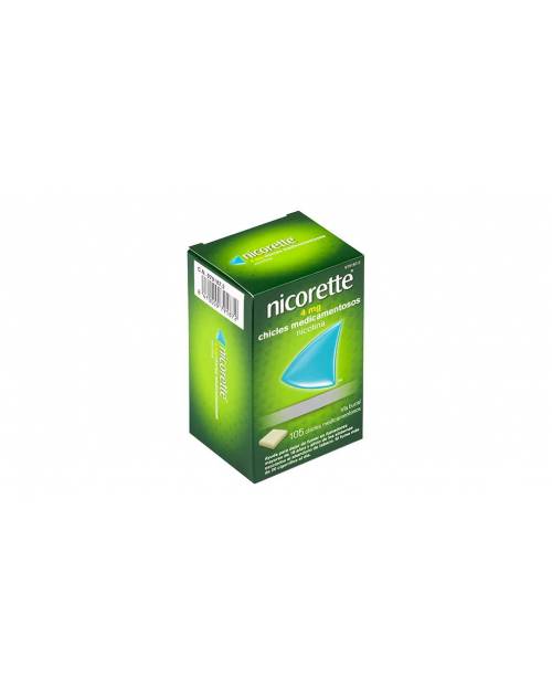 NICORETTE 4 mg CHICLES MEDICAMENTOSOS