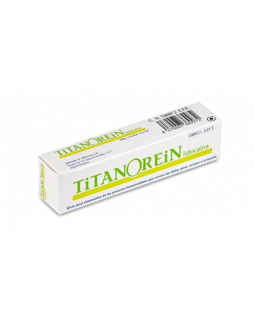 TITANOREIN LIDOCAINA CREMA RECTAL