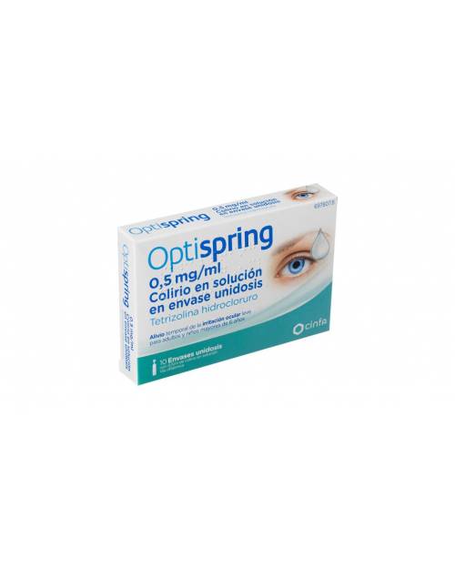 OPTISPRING 0,5 MG/ML COLIRIO EN SOLUCION EN ENVASES UNIDOSIS