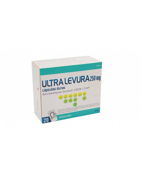 ULTRA-LEVURA 250 MG CAPSULAS DURAS