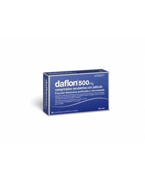 DAFLON 500 MG COMPRIMIDOS RECUBIERTOS CON PELÍCULA