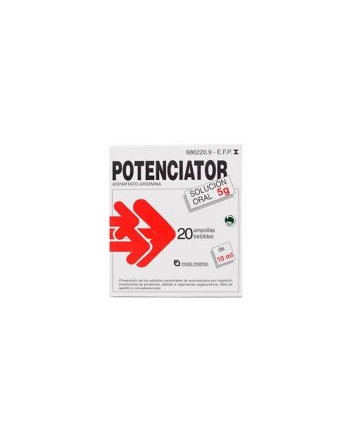 POTENCIATOR (5 G 20 AMPOLLAS BEBIBLES 10 ML )