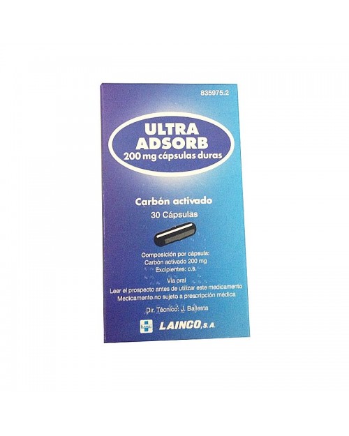 ULTRA ADSORB (200 MG 30 CAPSULAS )