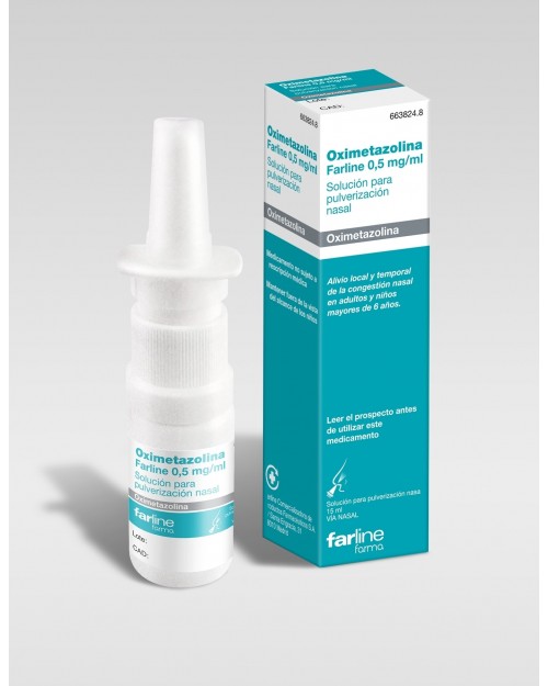 OXIMETAZOLINA FARLINE (0.5 MG/ML NEBULIZADOR NASAL 15 ML )