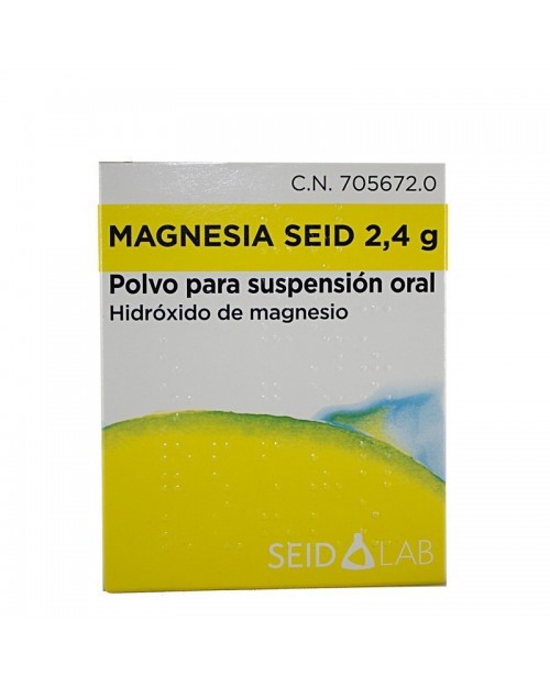 MAGNESIA SEID (2.4 G 14 SOBRES POLVO SUSPENSION ORAL )