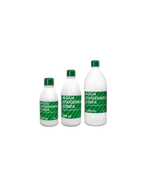 agua oxigenada cinfa 250ml.