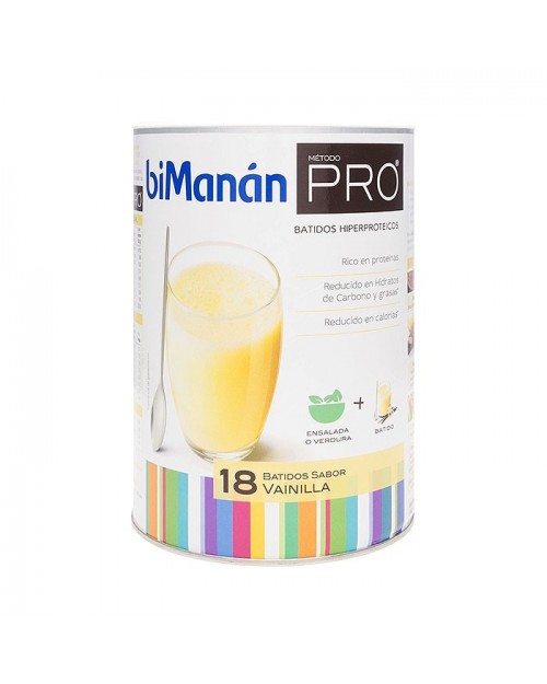 bimanan pro batido vainilla bote 540g