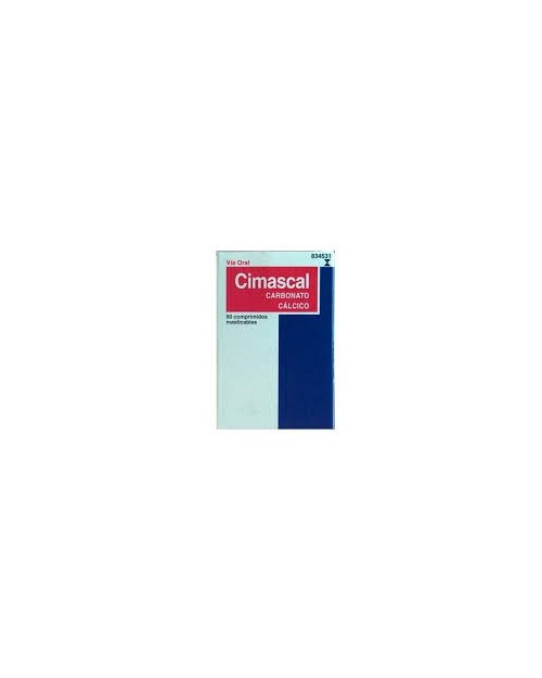 CIMASCAL (1500 MG (600 MG CA) 60 COMPRIMIDOS MASTICABLES )