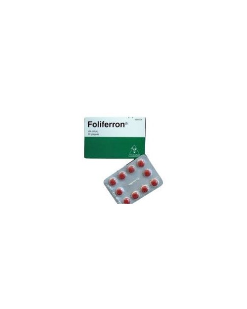 FOLIFERRON 100 MG / 0,150 MG COMPRIMIDOS RECUBIERTOS