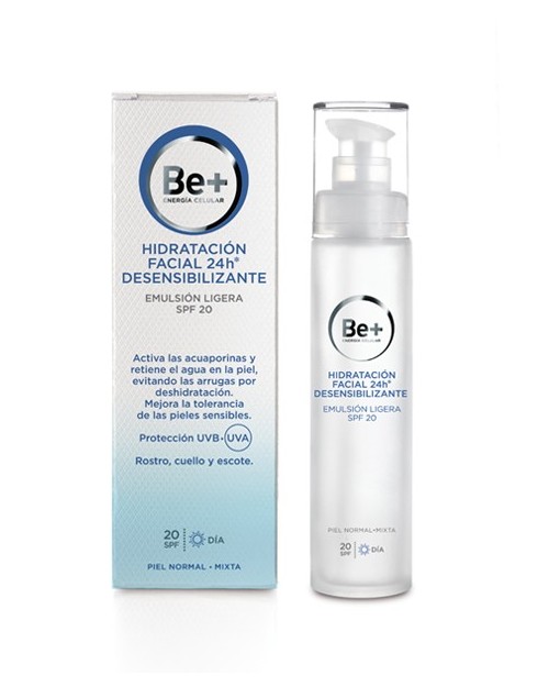 Be+ Emulsión Ligera Piel Normal/Mixta SPF20 50ml