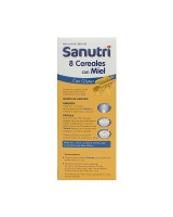 Sanutri 8 cereales con miel 600g