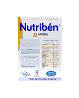 Nutriben 8 Cereales Con Miel 600 g